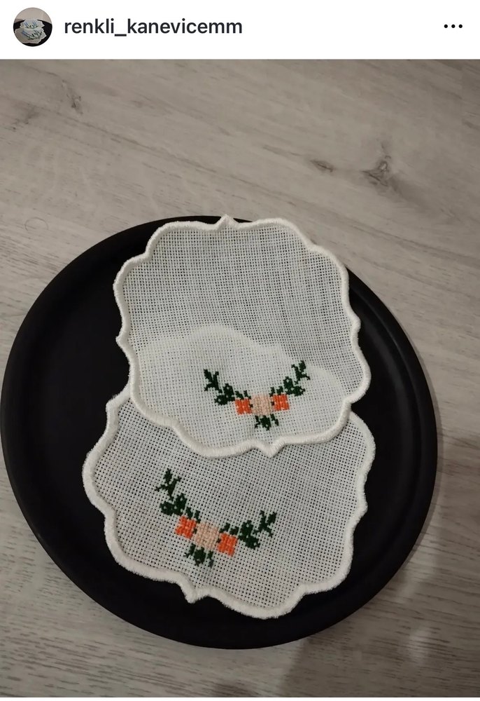 Kahve sunum peçetesi - Görsel 2