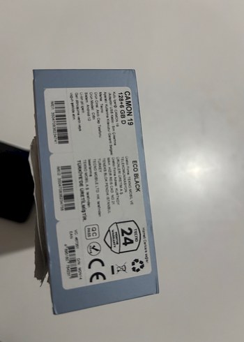 Siyah CAMON 19 Android Telefon - Görsel 4