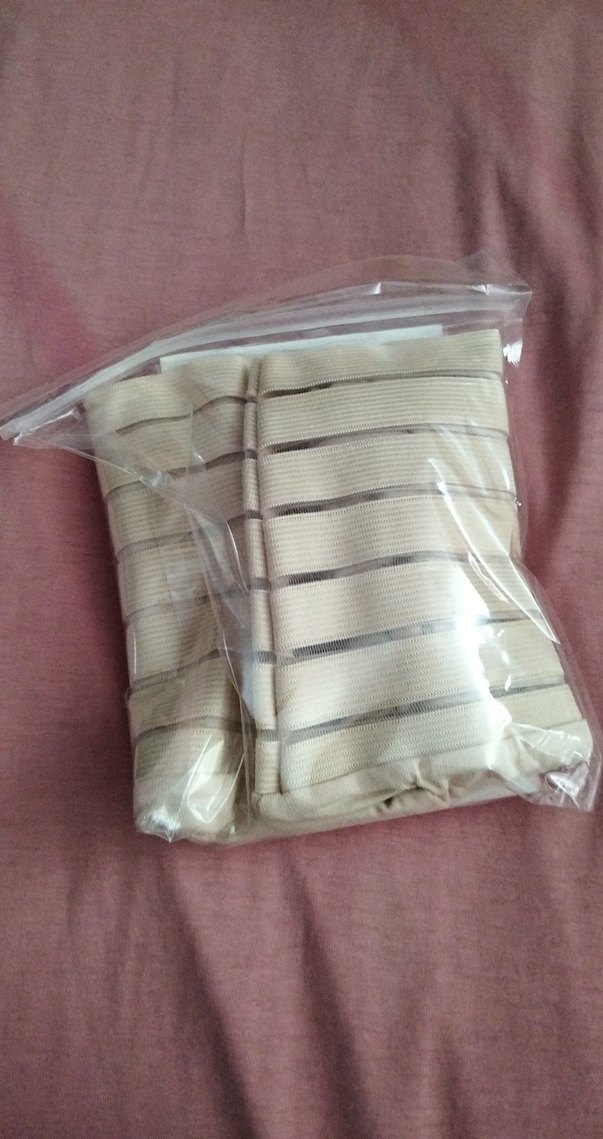 Bej Penye Elastan Korse Şort - Görsel 3