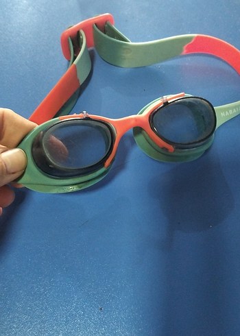 Renkli Bağcıklı Retro Yüzücü Gözlüğü - Görsel 3