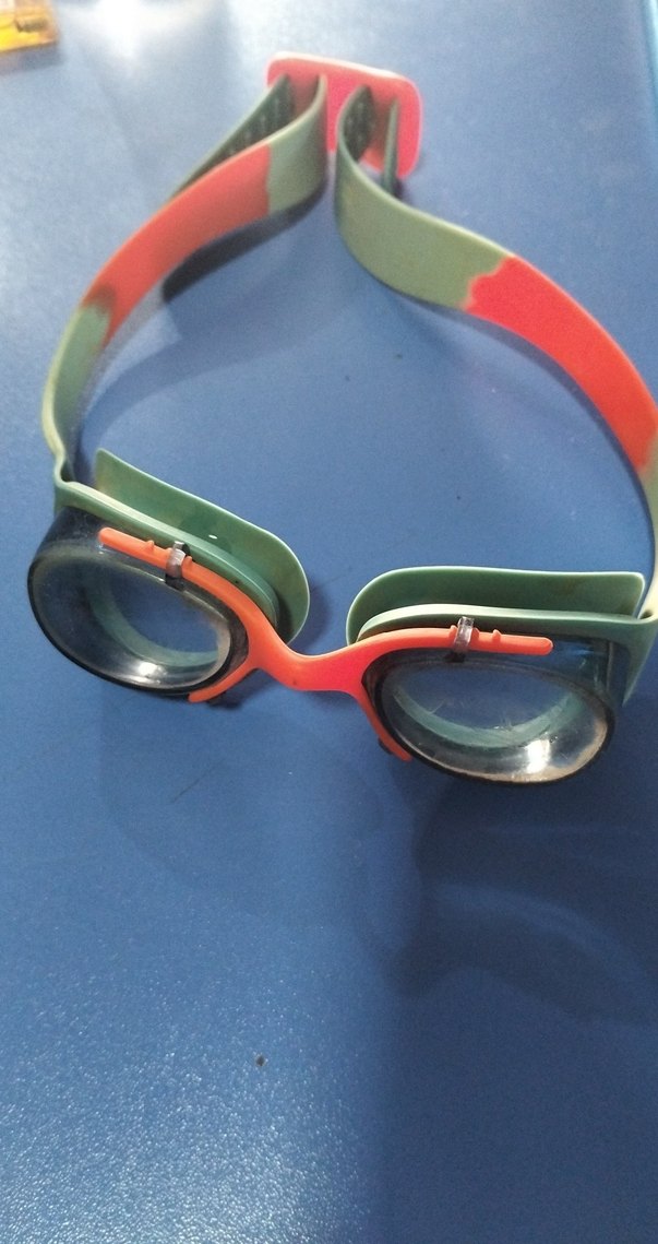 Renkli Bağcıklı Retro Yüzücü Gözlüğü - Görsel 2