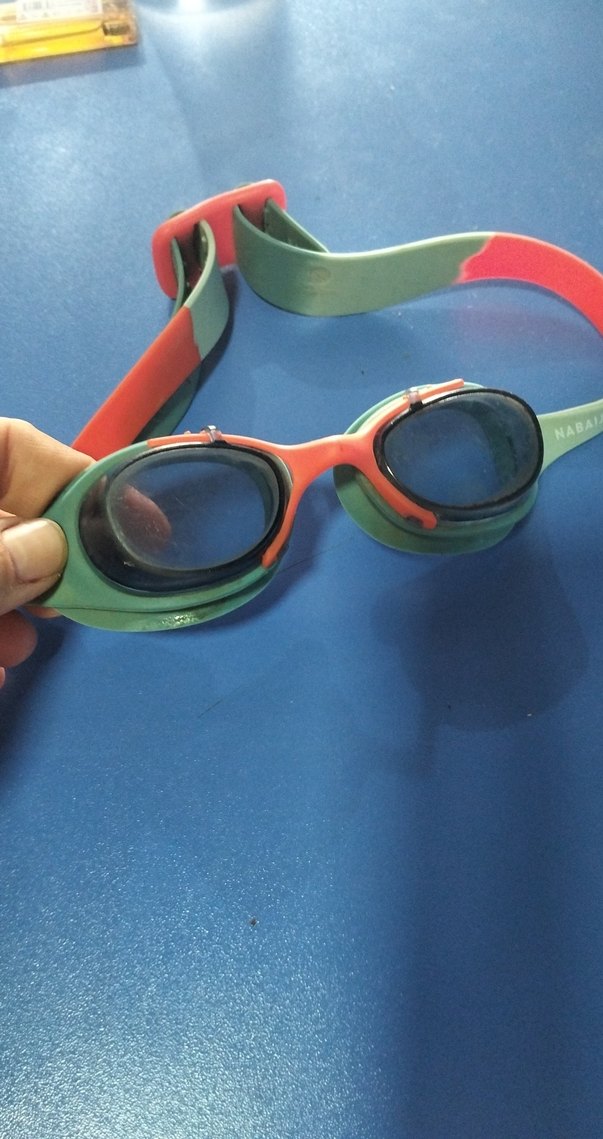 Renkli Bağcıklı Retro Yüzücü Gözlüğü - Görsel 3