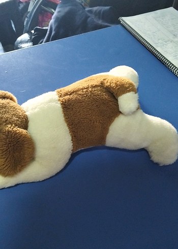 Beden Renk Pastel Kahverengi Peluş Köpek Oyuncak