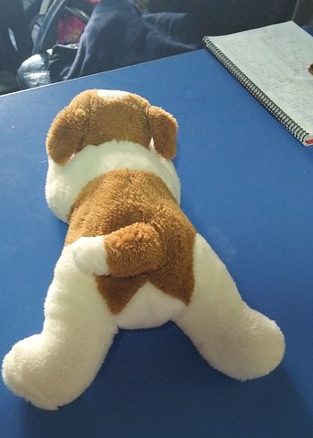 Beden Pastel Kahverengi Peluş Köpek Oyuncak
