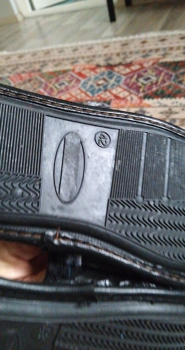 Erkek Siyah Tokalı Ev Terliği - Görsel 4