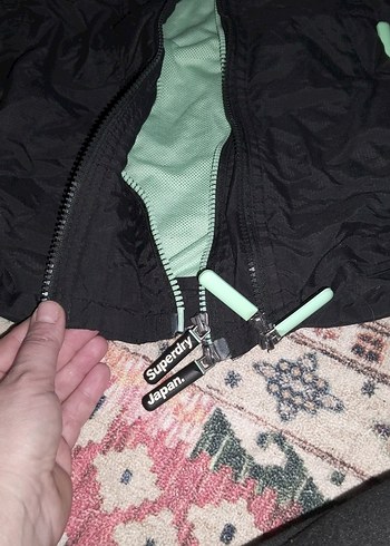 Siyah Fermuarlı Kadın Ceket - Görsel 3