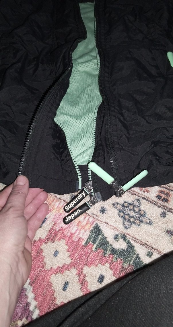 Siyah Fermuarlı Kadın Ceket - Görsel 3