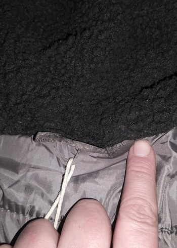 Gri Erkek Çocuk Kapüşonlu Mont - Görsel 4