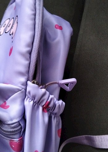 Pastel Mor Kuromi Çocuk Okul Çantası - Görsel 3