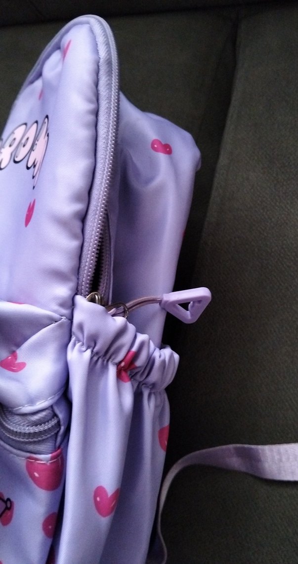 Pastel Mor Kuromi Çocuk Okul Çantası - Görsel 3