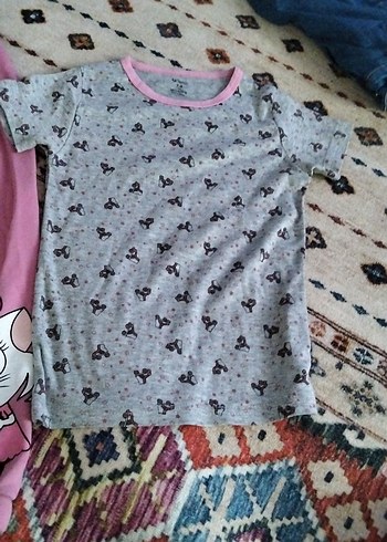 Kız Çocuk Pijama Takımı Pamuklu Örme - Görsel 2