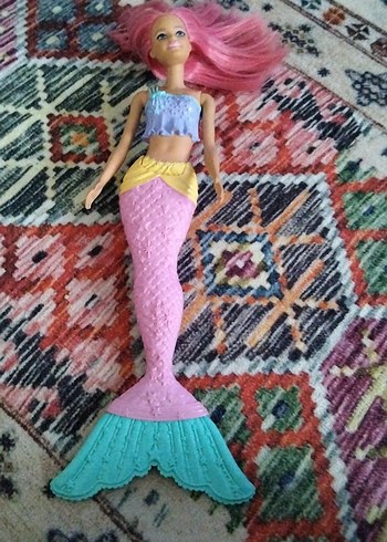 Pastel Renkli Deniz Kızı Bebek - Görsel 2