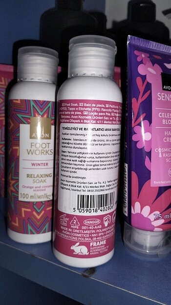 Avon Ayak kremi