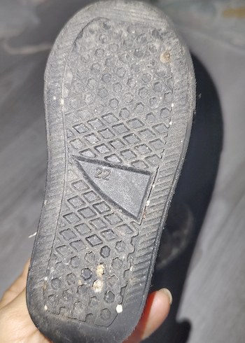 Kız Çocuk Pembe Desenli Cırt Cırtlı Spor Ayakkabı - Görsel 2