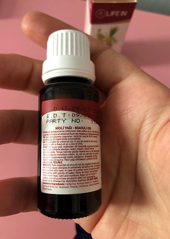 Life In Nioli Yağı 20ml - Görsel 3
