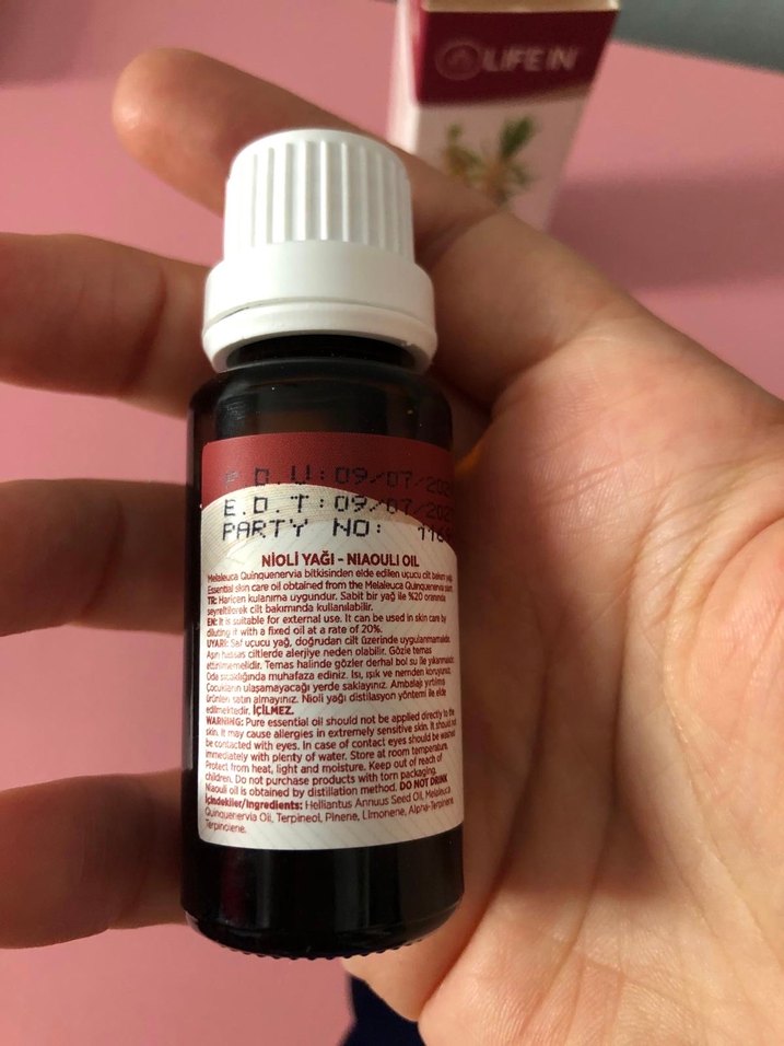 Life In Nioli Yağı 20ml - Görsel 3