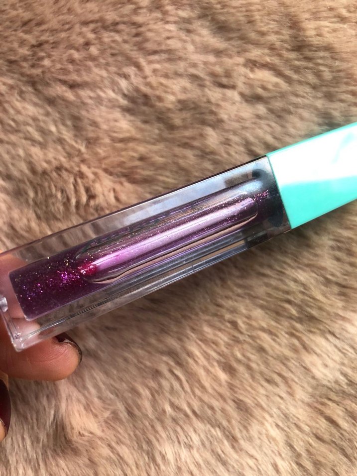 Roesia rose simli lip gloss turkuaz - Görsel 2