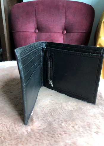Siyah Deri Erkek Cüzdanı - Görsel 7