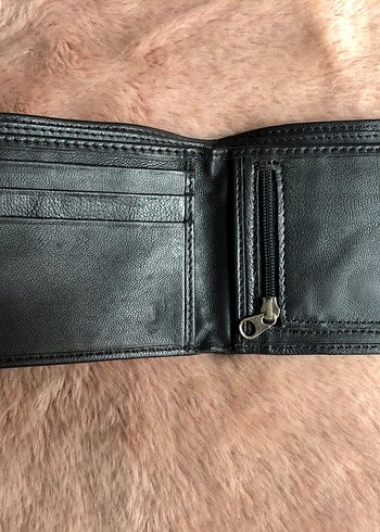 Siyah Deri Erkek Cüzdanı - Görsel 3