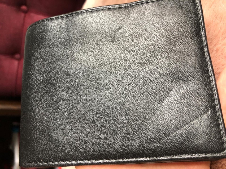Siyah Deri Erkek Cüzdanı - Görsel 2