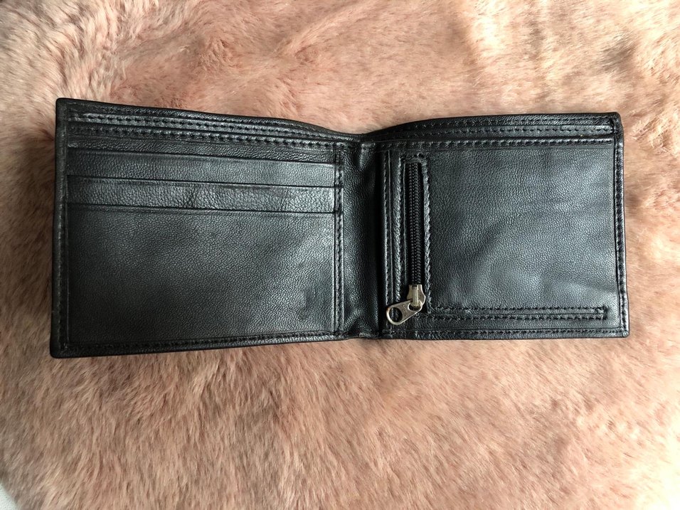 Siyah Deri Erkek Cüzdanı - Görsel 3