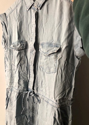 Mango denim şort Tulum - Görsel 8