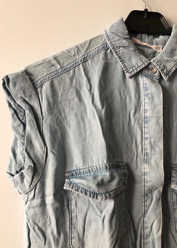 Mango denim şort Tulum - Görsel 4