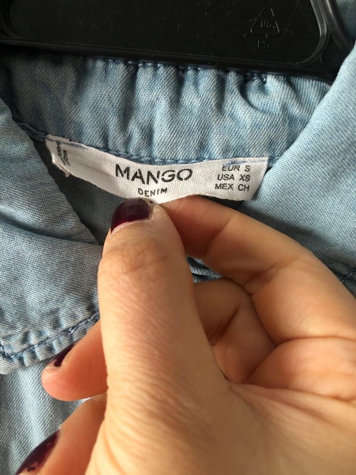 Mango denim şort Tulum - Görsel 3