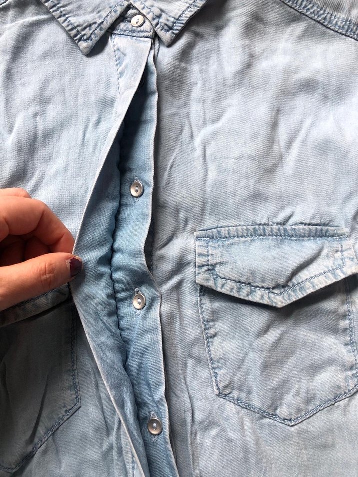 Mango denim şort Tulum - Görsel 5