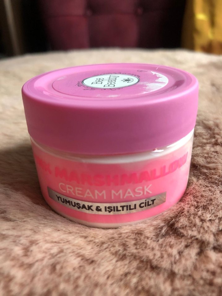 Bee beauty pembe Marshmallow Maske - Görsel 2