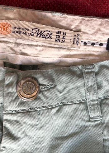 Zara çağla yeşili jogger pantolon - Görsel 2