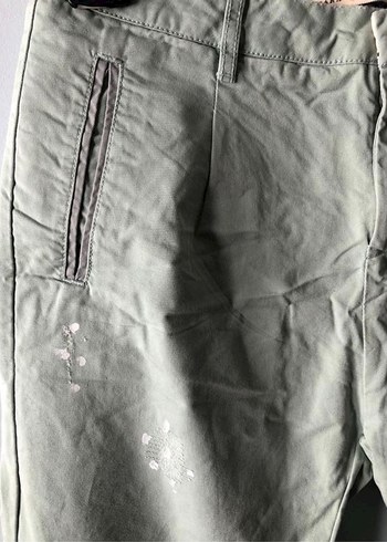 Zara çağla yeşili jogger pantolon - Görsel 4