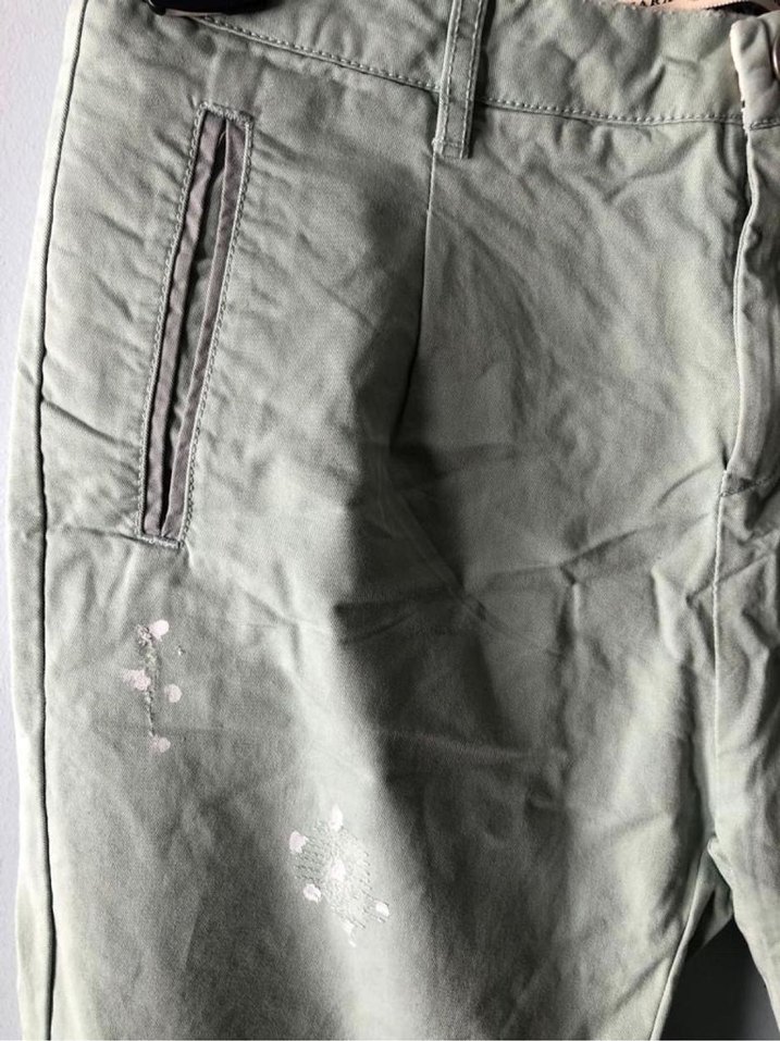 Zara çağla yeşili jogger pantolon - Görsel 4