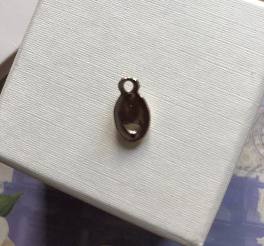 Yargıcı incili oval charm - Görsel 5