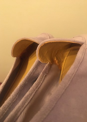 Enzo angiolini italyan %100 hakiki süet lila loafer - Görsel 18