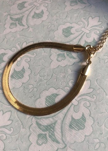 Yılan zincir gold kolye - Görsel 9