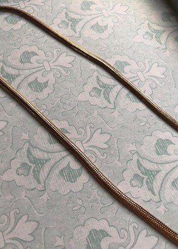 Yılan zincir gold kolye - Görsel 8