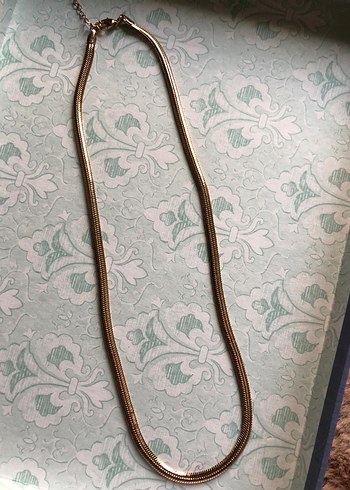 Yılan zincir gold kolye - Görsel 7
