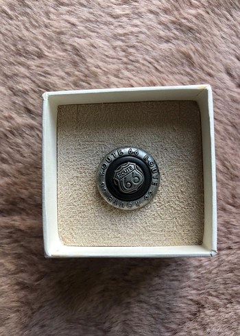 ABD'den Route 66 düğme - Görsel 4