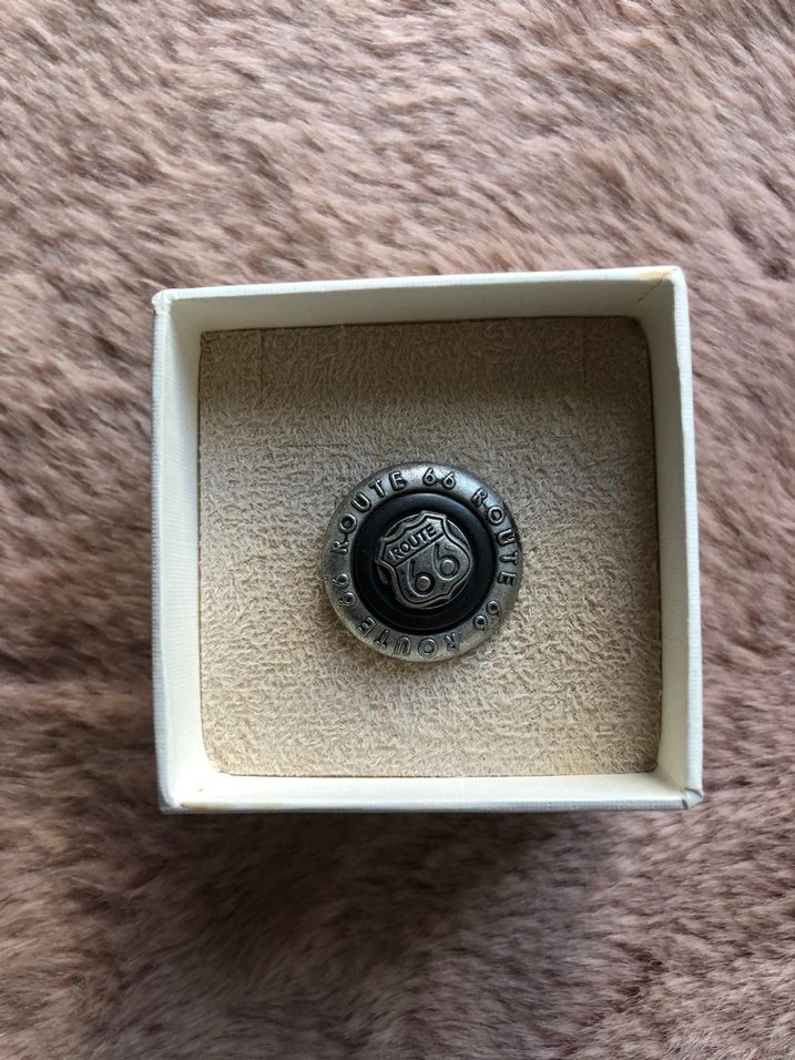 ABD'den Route 66 düğme - Görsel 4