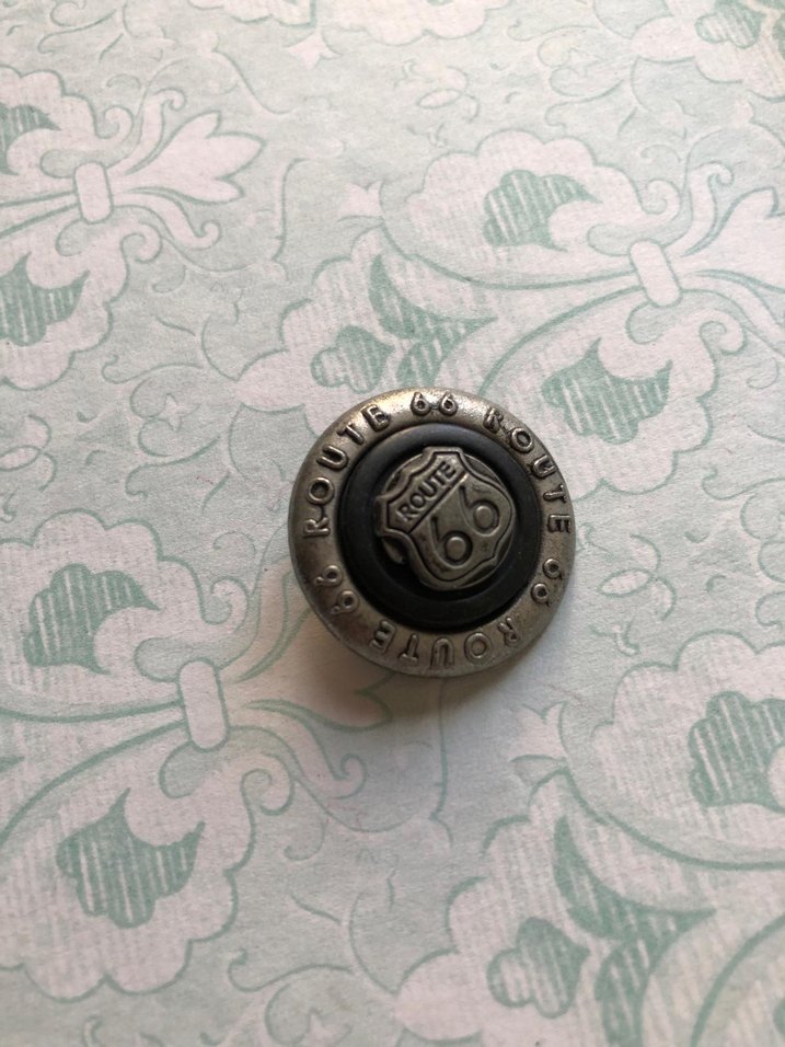 ABD'den Route 66 düğme - Görsel 5