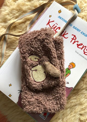 Nici kuzu pelüş askılı telefon kılıfı - Görsel 2