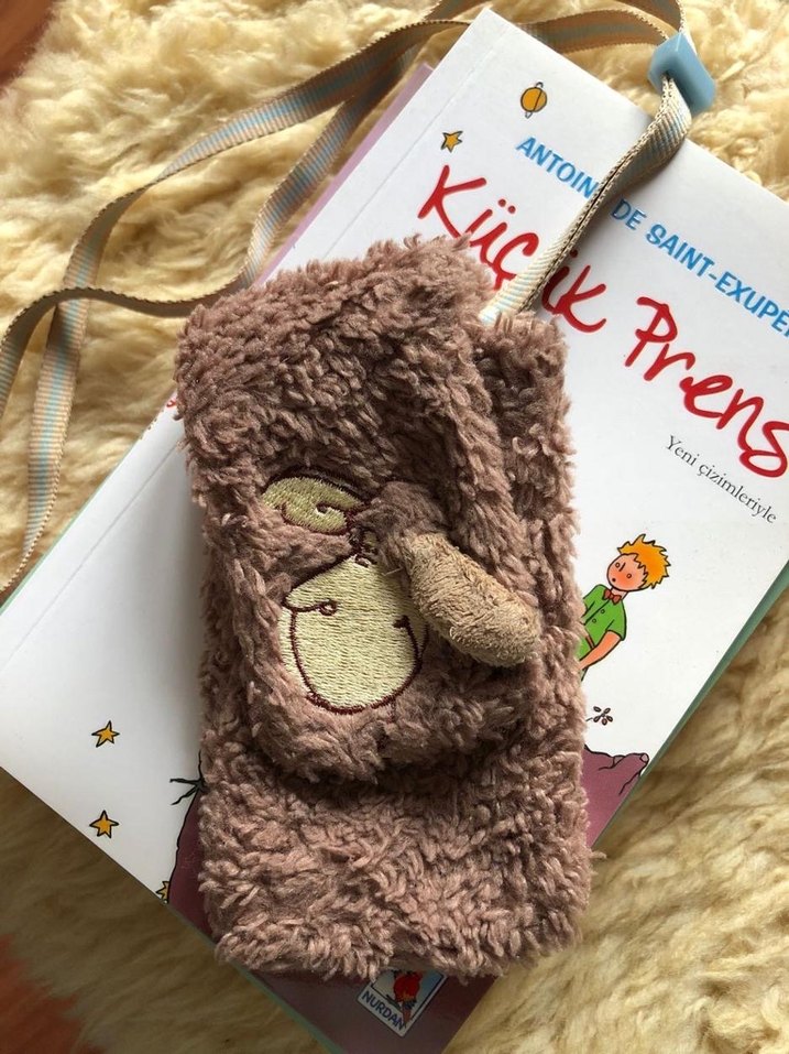 Nici kuzu pelüş askılı telefon kılıfı - Görsel 2