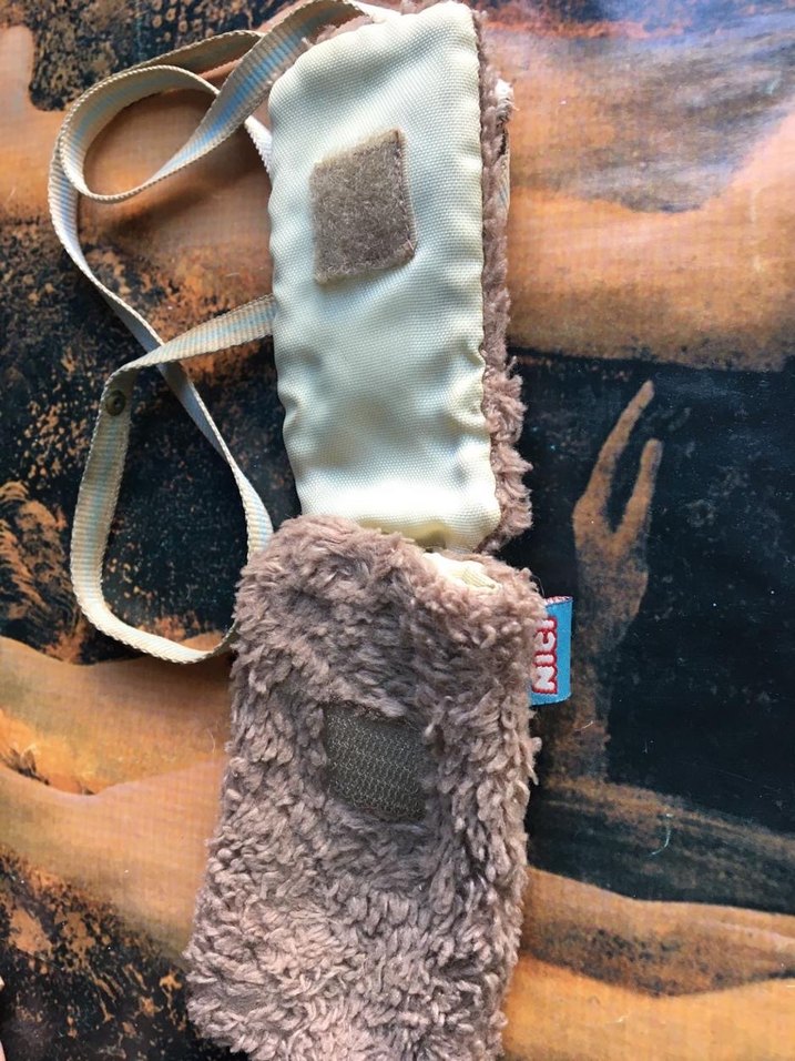 Nici kuzu pelüş askılı telefon kılıfı - Görsel 3