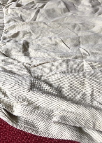 Benetton krem şort - Görsel 12