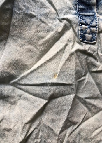 Mango jeans salaş kot gömlek - Görsel 12