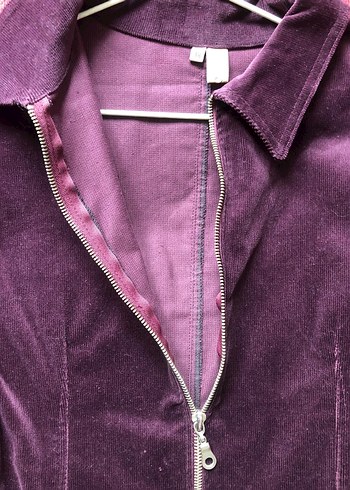 Y london mürdüm kadife uzun elbise - Görsel 15