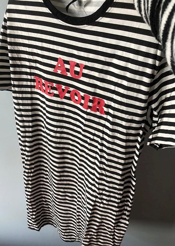 H&M çizgili au revoir elbise - Görsel 6