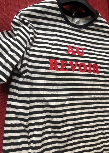 H&M çizgili au revoir elbise - Görsel 8