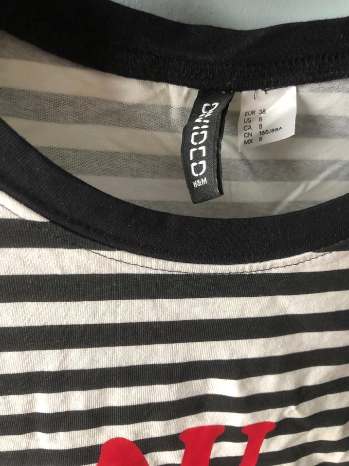 H&M çizgili au revoir elbise - Görsel 3